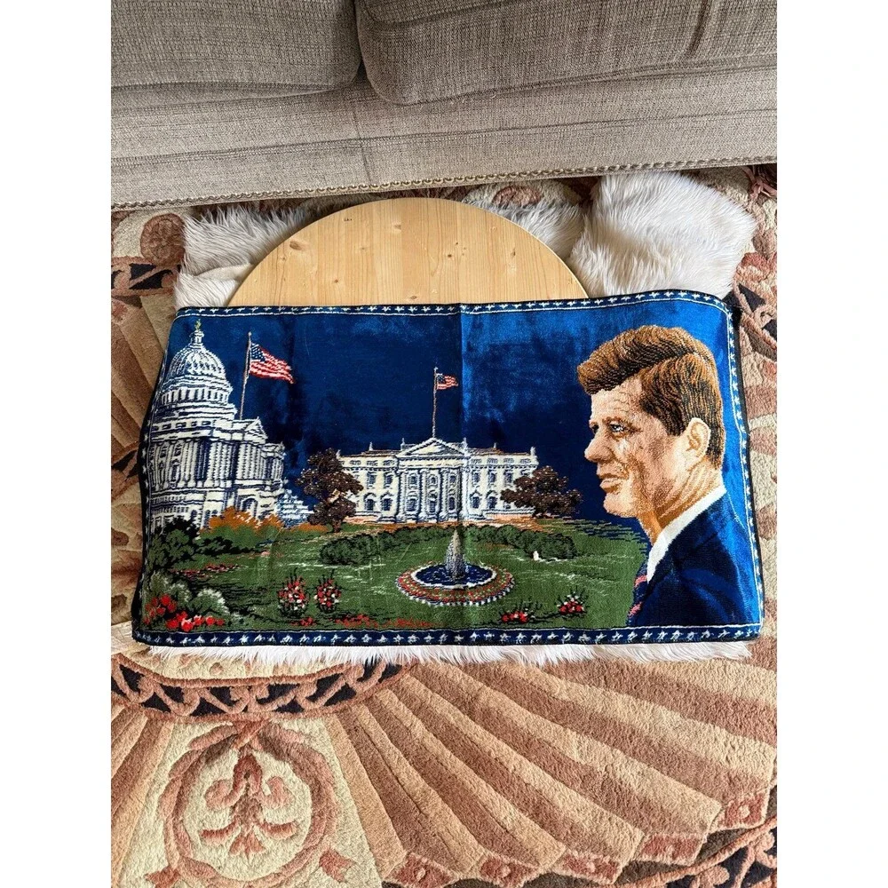 JFK Commemorative wall tapestry